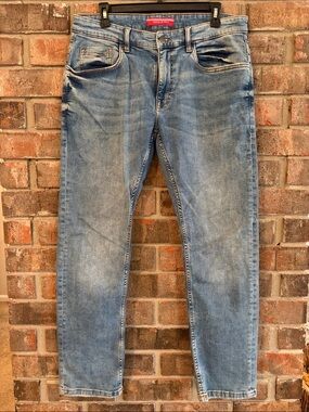 Slim Straight Light Blue Men's Jeans by Diesel